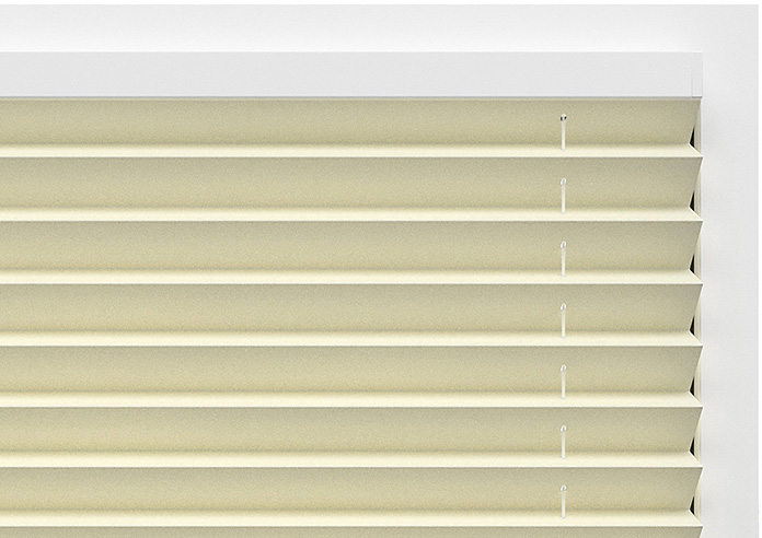 Solaris, Creme - Stick Fit Pleated Blind - Image 10